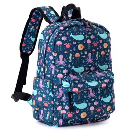 Children's Backpack Boys Toddler School Bag Nursery Backpack Daypack Cartoon Coin Purse for 3-5 Years Olds, 23 x 13 x 30 cm, Crimson blue
