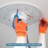 PATIKIL Ceiling Lamps Clips, 30 Pack Mounting Bracket Holder LED