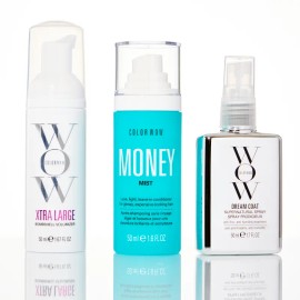 Color Wow Viral Favorites Travel Bundle – Mini Trio with Dream Coat, Xtra Large & Money Mist
