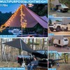 DANCHEL OUTDOOR Portable Suction Cups Car Camper Awning 7.7lbs, Needn't
