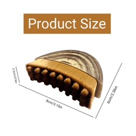 Lymphatic Contour Face Brush,Dry Brushing Face Brush for Face, Chin & Jawline Sculpting,Contouring Soothing Lymphatic Drainage Massage Brush