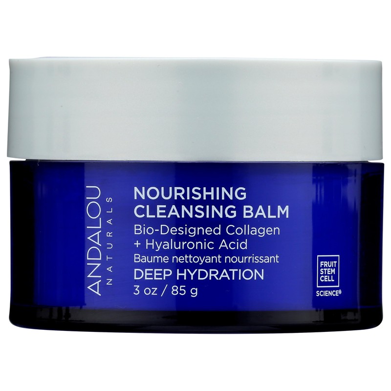 Andalou Naturals Bálsamo limpiador de hidratación profunda, 3 FZ
