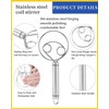 BNREOZA Pack of 2 Flour Tenderizer, Dough Mixer, Pasta Beater,