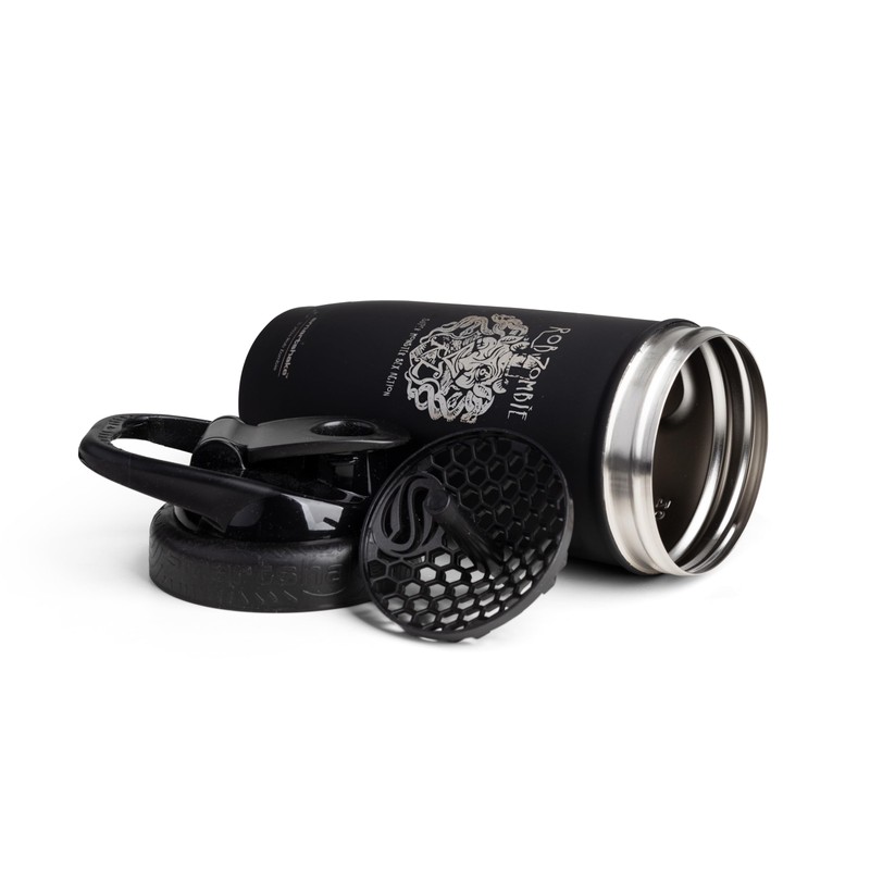 Smartshake Rockband Reforce Stainless Steel Protein Shaker Bottle 700 ml