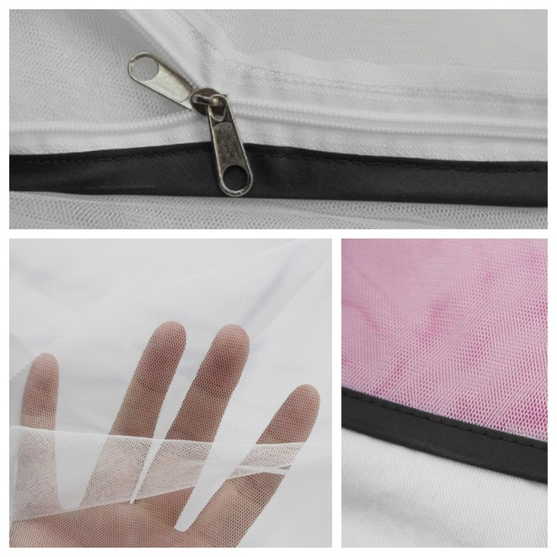 Foldable mosquito net, ultra light pop-up mosquito net, portable camping