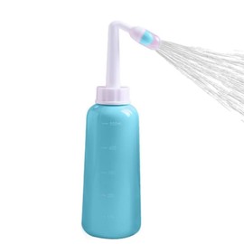 Tragbares Bidet-Waschflasche für Damen, Reise-Bidet-Flasche, sanfte Intimpflege, 500 ml, tragbare Intimwaschflasche, reisefreundliches Design (grün)