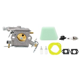 Oumefar Carburetor Replacement Kit Carburettor Air Filter Suitable Carburetor Kit for Partner 351 352 370 371 390 391 401 420 422 Chainsaw Parts