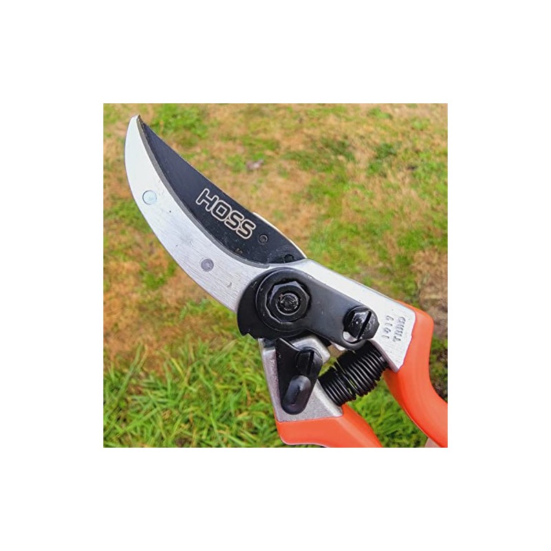 HOSS Pruning Shears | Heavy-Duty Pruning Shears with Non-stick Blade