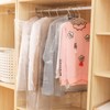 50 Pack Plastic Clothes Covers Protector Bags 23.6× 35.4 inches