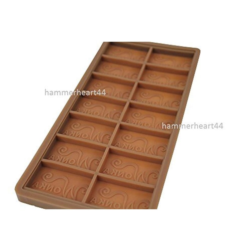 WILLY WONKA DIY Chocolate Factory Bar Casting Mold Mould 7.5''