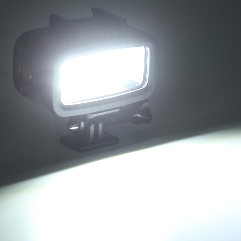 40m Underwater Video Fill Night Light IPX8 Waterprooof Dive Light