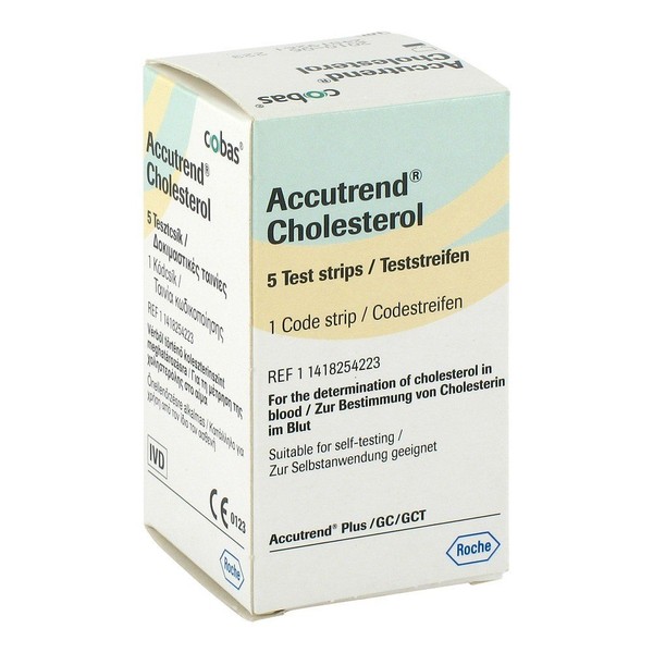 Accutrend Cholesterol, 5 St