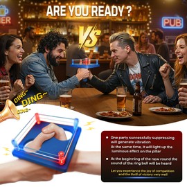 Custom Thumb Wrestling Ring Game Toy for Kids & Adults, Interactive Party Gift for Teens, Family Gatherings & Fun Challenges