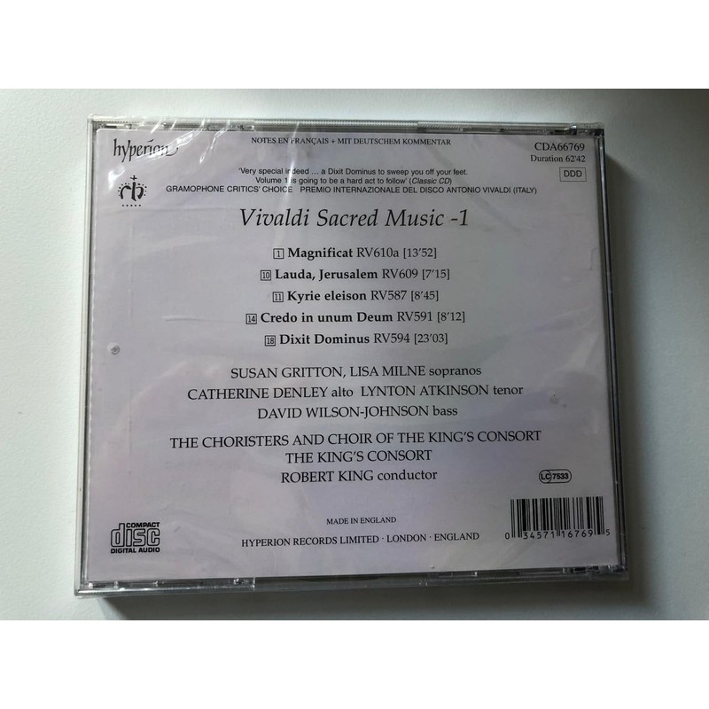Vivaldi: Sacred Music, Vol.1