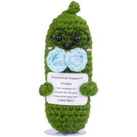 Mwmoeen Funny Pocket Hug Positive Potato, Creative Positive Potato Doll Gifts with Transparent Base Positive Card Best Friend Gifts for Girlfriend Small Gifts for Women (P14)