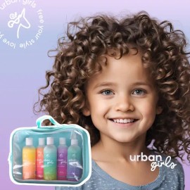 Kit 5 Productos Urban Girls Shampoo Acondicionador Y Crema                                                                                            