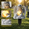 Memorial Garden Ornaments, Angel Garden Ornaments, Angel Ornament for Garden