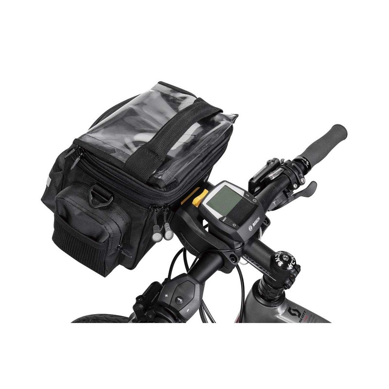 Topeak Tourguide Bicycle Handlebar Bag, 5 Litre Capacity, Black