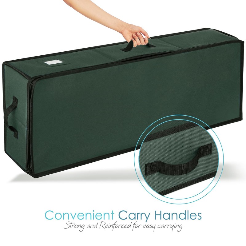 Hearth & Harbor Wrapping Paper Storage Container with Ribbon Storage