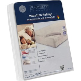 Dormisette Premium Mattress Topper Breathable and Waterproof Q70 Colour White Size 60/120 cm