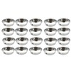 Dreneco 20 pcs Round Recessed Flush Door Pull Handle Sliding