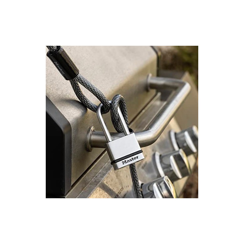 Master Lock M530XQLH Magnum - Candado de acero sólido