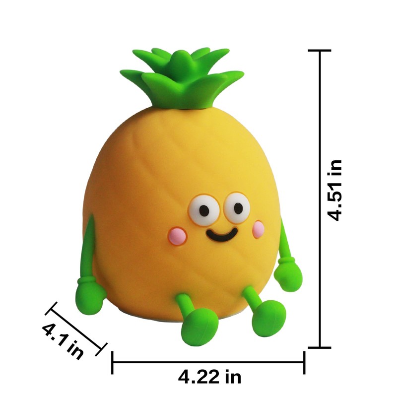 Yesinaly Silicone Night Light for Kids Nursery - Dimmable Touch