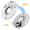 Waziaqoc Flush Pull Ring, Round Ring Pull 316 Stainless Steel