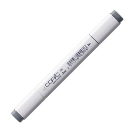 COPIC Classic Marker Typ C - 6, cool gray No. 6, professioneller Layoutmarker, alkoholbasiert, mit einer breiten und einer feinen Spitze