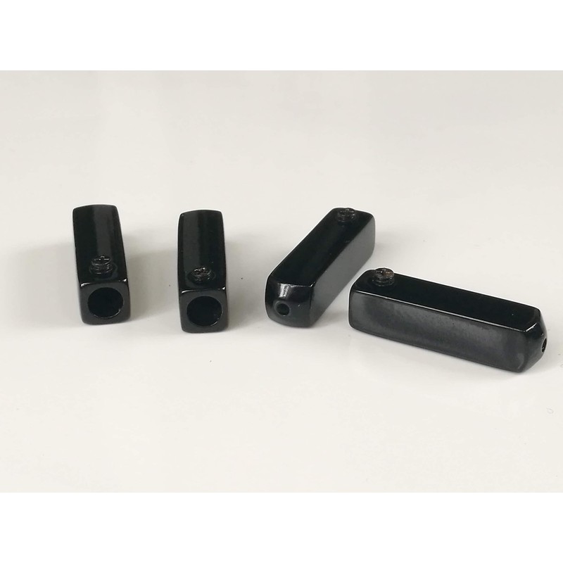 Metal Aglets Shoelace Tips (Set of 4 Tips And Screws