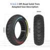 ulip 9.5 x 2.50 scooter solid tire for Niu KQI3