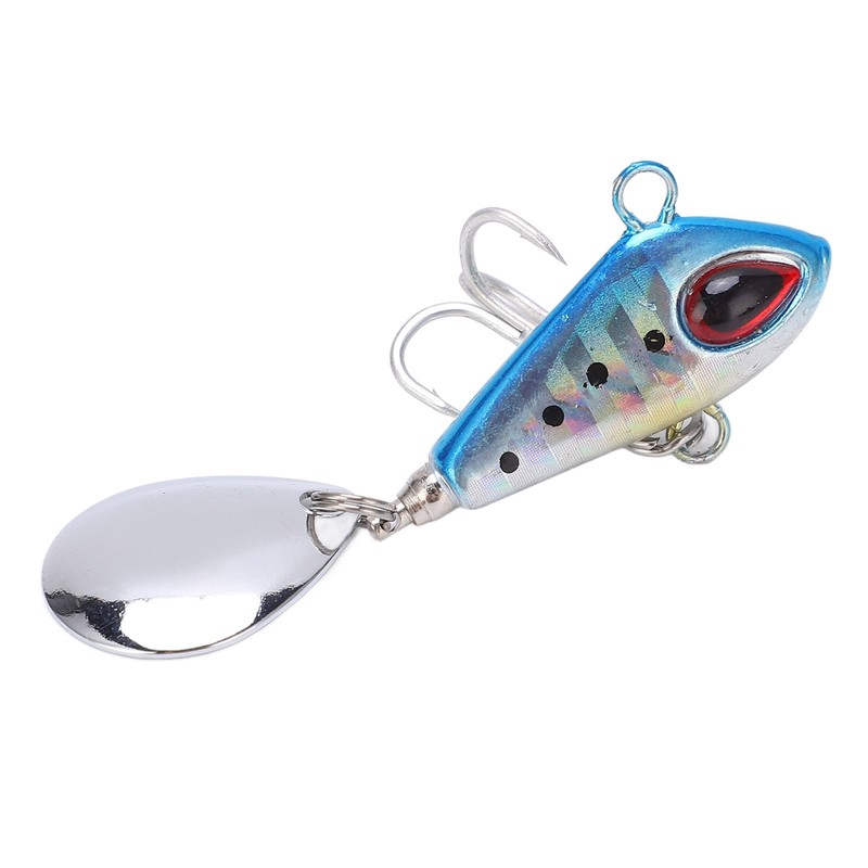 5Pcs 10g Metal Fishing Lures Baits Vib Sequins Fishing Lure