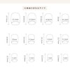 AiMMei Nail Tip, Medium, Short, False Nails, Medium Long, Cute,