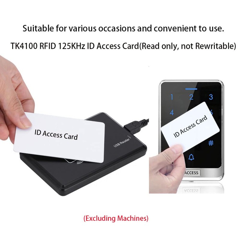 YAVIS 50pcs RFID Card 125KHz Proximity ID Smart Card Tag