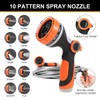 Metal Garden Hose 75ft, Stainless Steel Water Hose 75ft with