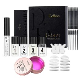 Kit Gollee Lash Lifting Pestañas Laminado Ceja Con Balsamo                                                                                            