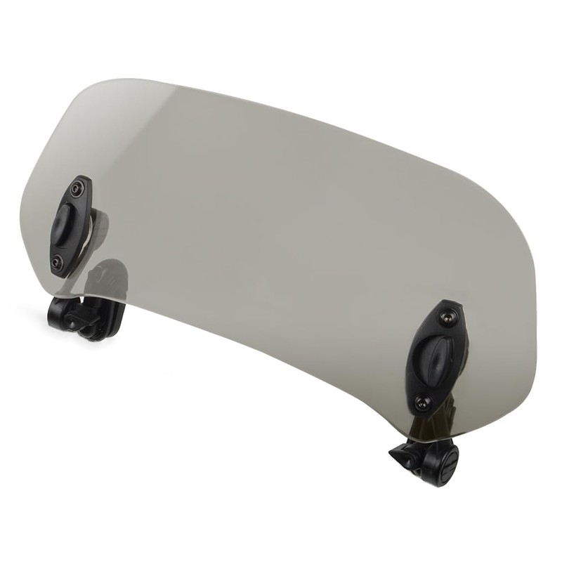 Kucehiup Motorcycle Windshield Extension,Universal Adjustable Clip-on Windscreen Extender for Hon