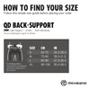 Rehband QD Back Support 3 mm Neoprene Back Support Black