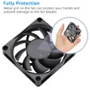 GDSTIME 70mm x 70mm x 15mm 12V 3PIN DC Brushless
