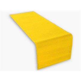 Lemos Home Cotton Table Runner 45 x 150 mm, yellow, 45x150 cm