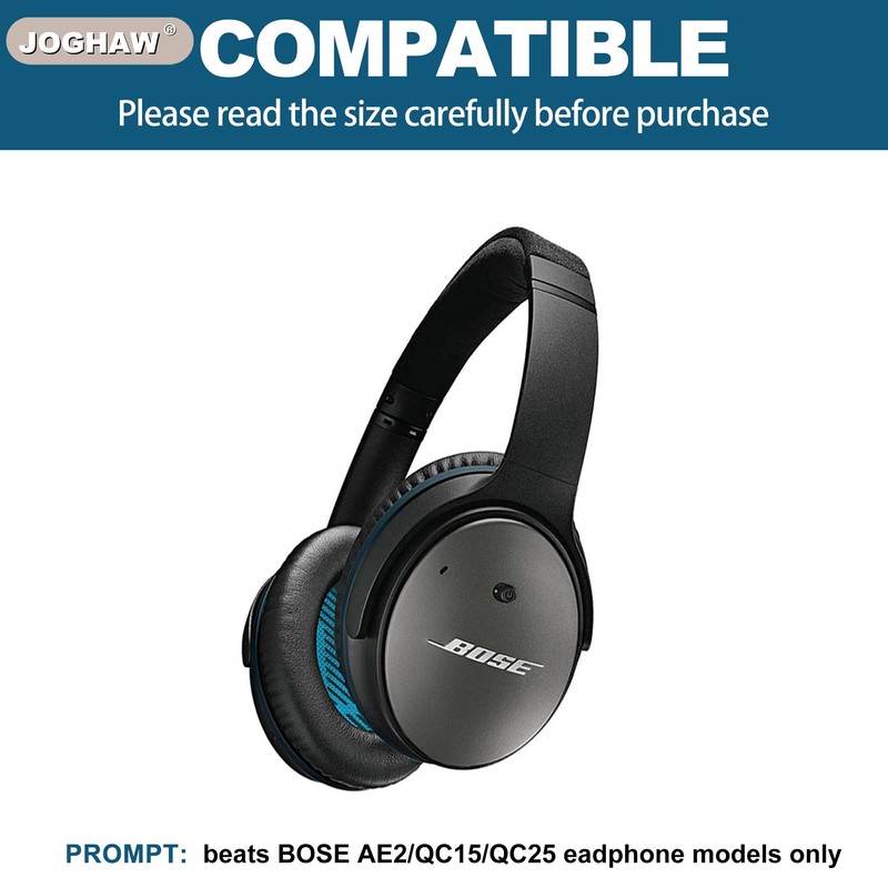 Joghaw Cooling Gel Replacement Ear Pads for Bose AE2/QuietComfort QC15/QC25
