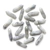 GUJOXILA 10pcs White Labradorite Healing Crystals Stone Bar Gemstones Sets