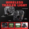 OUTPHORCE Magnetic Wireless Trailer Lights, 2.4GHz Rechargeable LED Trailer Lights