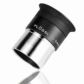 SOLOMARK 1.25 Inch Fully Multi-Coated Plössl Telescope Eyepiece 12.5 mm 4 Element Plössl Design Telescope Accessories Astronomy Gifts Thread for Standard 1.25 Inch Astronomy Filters