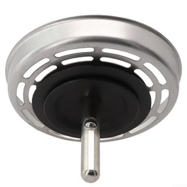Kitchen Sink Strainer Sink Strainer Replacement Parts for Sink 80mm Stainless Steel Strainer Drain Plug Filter Drain Plug Basket for Kitchen Bathroom Sink