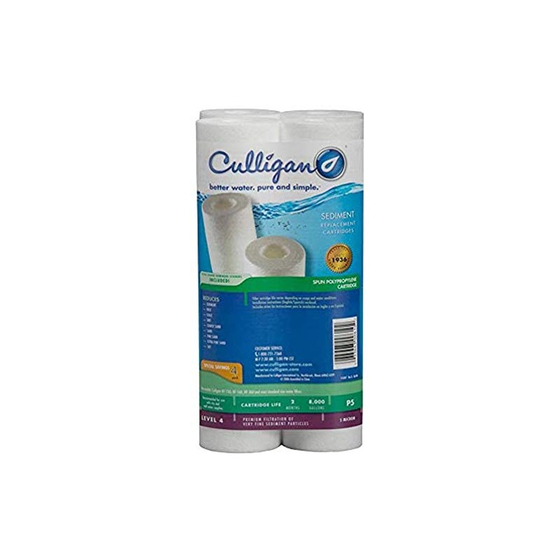 Culligan P5-4PK P5 Whole House Premium Water Filter, 8,000 Gallons,