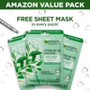 Garnier Hydra Bomb Hyaluronic Acid Green Tea Sheet Mask (3
