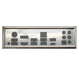 SONXIAVIVO I/O IO Shield Motherboard Backplate Chassis Blank Replacement for MSI B450M MORTAR TITANIUM Motherboard Rear Baffle