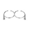 Double Open Ring Cup Holder 316 Stainless Steel Universal for