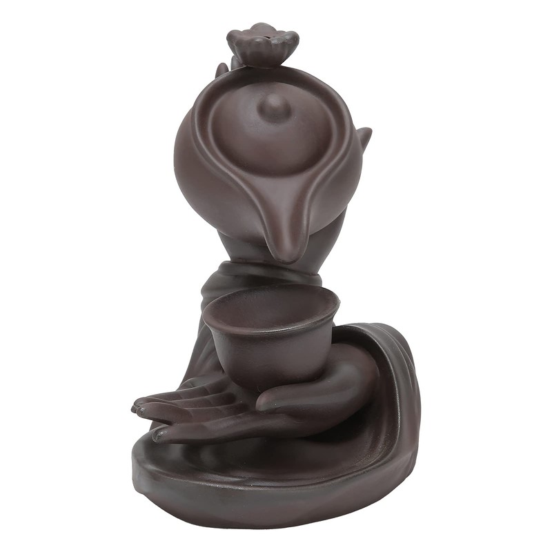 Cocoarm Innovative Backflow Incense Burner Smoke Waterfall Table Decoration for